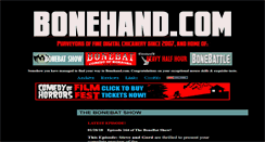 Desktop Screenshot of bonehand.com