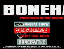 Tablet Screenshot of bonehand.com